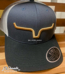 Kimes Ranch WEEKLY TRUCKER cap - Dark Grey