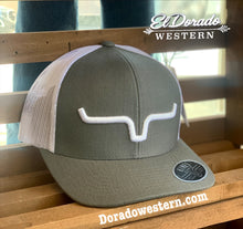 Load image into Gallery viewer, Kimes Ranch WEEKLY TRUCKER Cap - CHARCOAL
