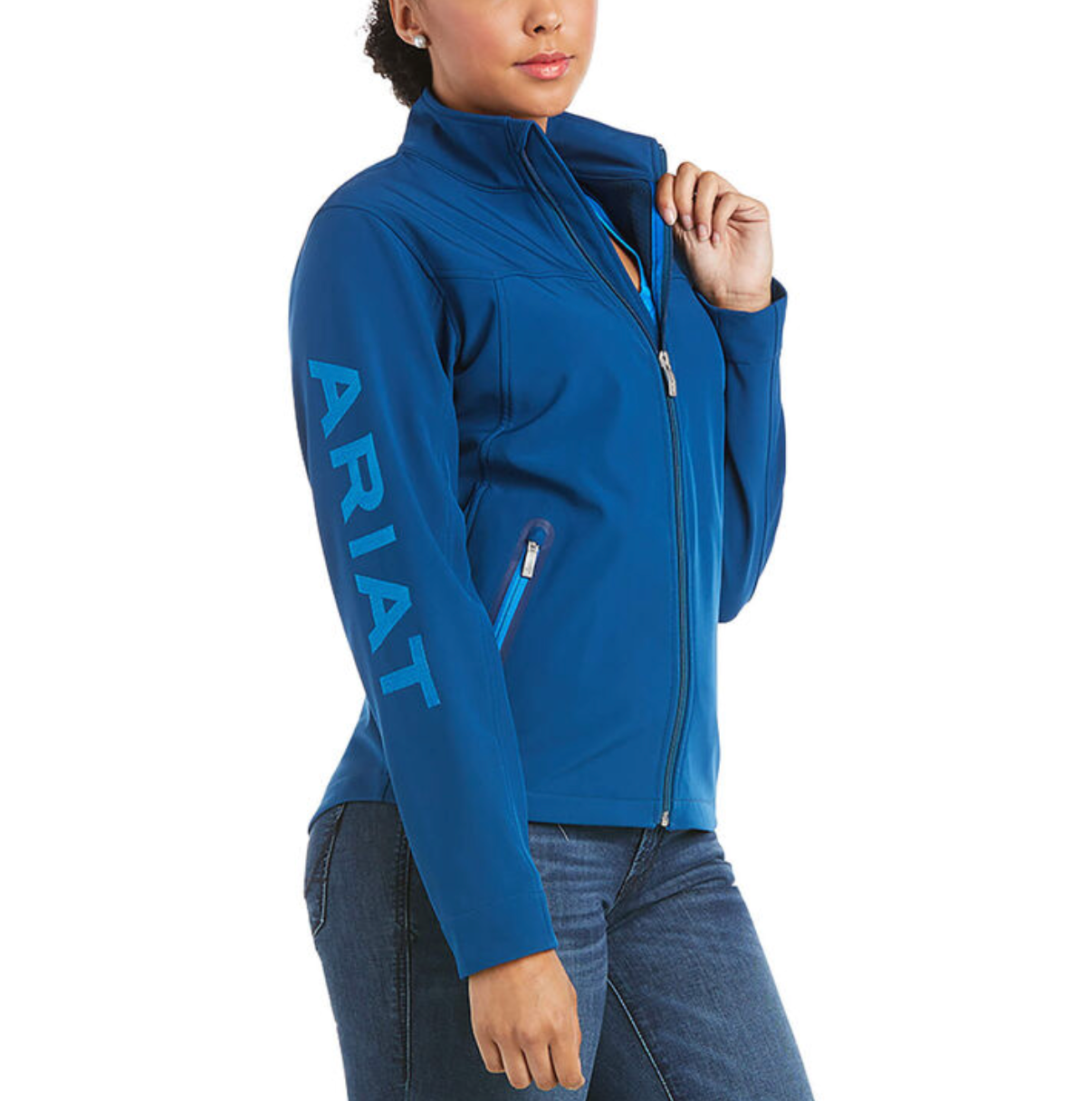 Ariat blue jacket discount