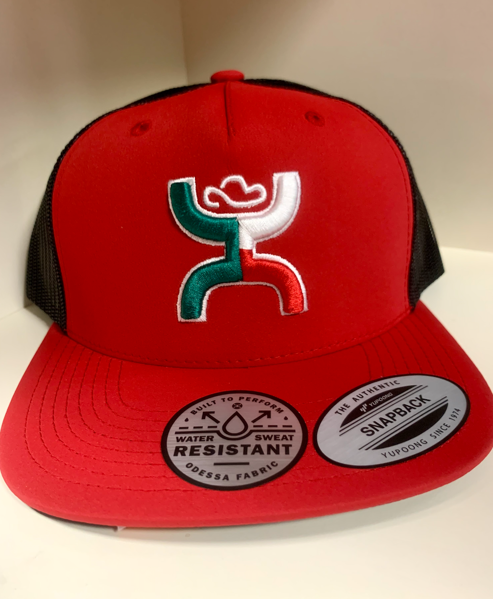Hooey Cap Red Mexico Dorado Western