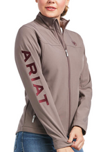 Load image into Gallery viewer, Ariat Women&#39;s New Team Softshell Jacket - Iron