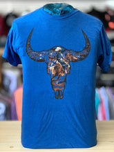 Load image into Gallery viewer, Wrangler Steer Skull/Bull rider T-Shirt
