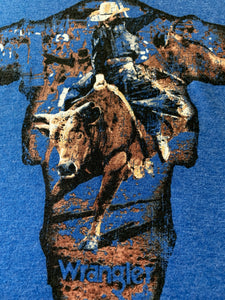 Wrangler Steer Skull/Bull rider T-Shirt