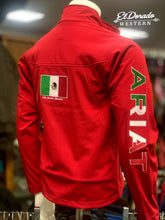 Load image into Gallery viewer, Ariat New Team Softshell Mexico Men&#39;s Jacket - RED