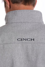 Load image into Gallery viewer, Cinch men’s bonded textured jacket - Grey / navy