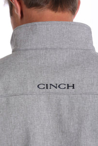 Cinch men’s bonded textured jacket - Grey / navy