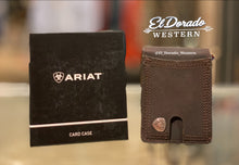 Load image into Gallery viewer, Ariat Distressed - Card Case &amp; Money Clip