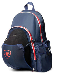 Ariat Ring Backpack - Navy/Red