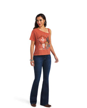 Load image into Gallery viewer, Women’s Around and Around SS Tee - Redwood Burl