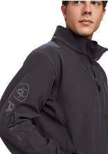Load image into Gallery viewer, Ariat men’s Logo 2.0 Softshell Jacket - Phantom