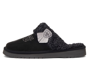 Jackie Square Toe Slipper  women - Black