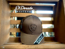Load image into Gallery viewer, Ariat cap - brown with brown logo