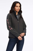 Load image into Gallery viewer, Ariat Women’s Team Patriot Softshell Jacket - heather charcoal