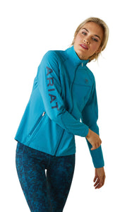 Ariat women agile softshell jacket - mosaic blue