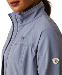 Ariat women agile softshell jacket - dusky granite grey