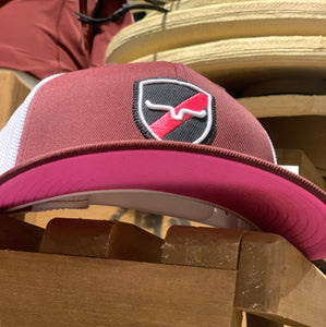 Kimes Ranch cap - Newton 110 (dark red)