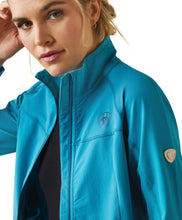 Load image into Gallery viewer, Ariat women agile softshell jacket - mosaic blue