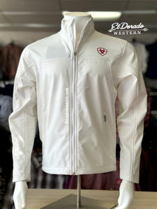 Ariat Mens Softshell Jacket - White/Mexico