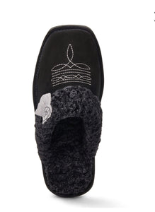 Jackie Square Toe Slipper  women - Black