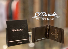 Load image into Gallery viewer, Ariat Distressed - Card Case &amp; Money Clip
