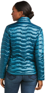Ariat women’s ideal 3.0 down jacket - Iridescent Eurasian teal