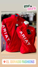 Load image into Gallery viewer, Ariat Women Classic Team Softshell Jacket - Red
