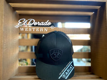 Load image into Gallery viewer, Ariat cap - black with black logo