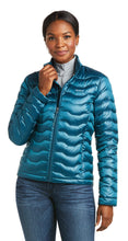 Load image into Gallery viewer, Ariat women’s ideal 3.0 down jacket - Iridescent Eurasian teal